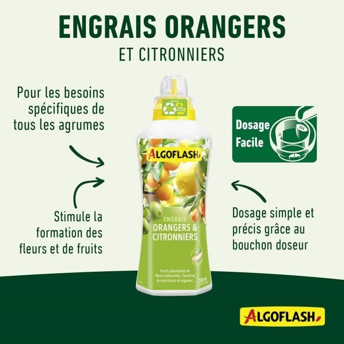 Engrais Orangers et Citronniers 750 mL - Paloma Tech