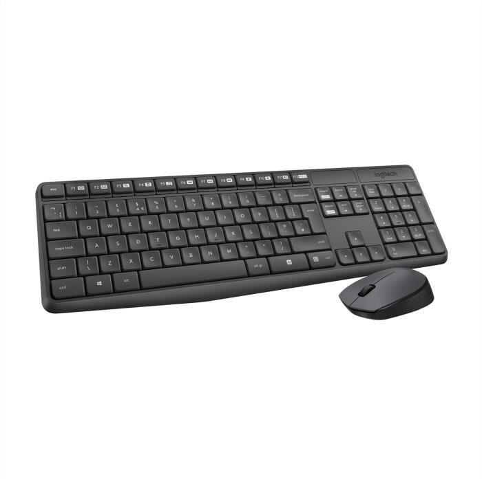 Ensemble clavier et souris Logitech COMBO MK235 FR - Paloma Tech