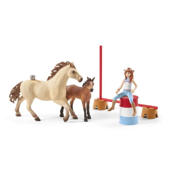 Entrainement au ranch Coffret schleich univers équestre coffret figurines pour enfants de 5 ans et plus schleich 72157