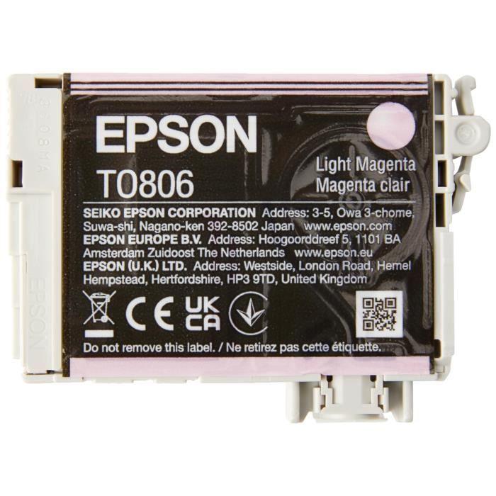 EPSON Multipack T0807 - Colibri - Noir, jaune, cyan, magenta, magenta clair, cyan clair (C13T08074011) - Paloma Tech