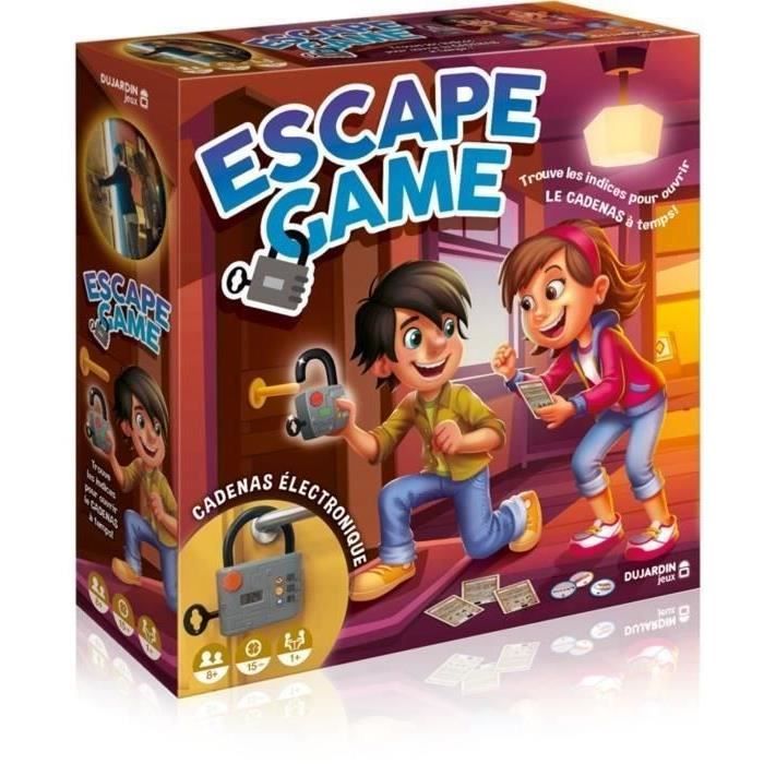 ESCAPE GAME 2024 - Jeu d’énigmes - DUJARDIN - Mission: ouvrir la serrure a temps!