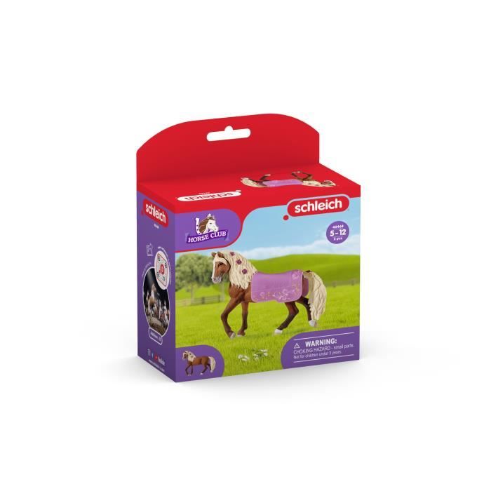 Étalon Paso Fino Spectacle équestre coffret schleich avec 1 cheval schleich et 1 couverture coffret figurines