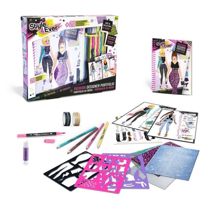 Fashion Designer Portfolio Mode - Style 4 ever - Loisirs créatifs - OFG 253 - Canal Toys