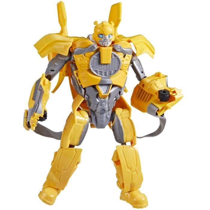 Figurine 2-en-1 Bumblebee B-127 de 25 cm Transformers One se convertit en masque jouets interactifs des 6 ans