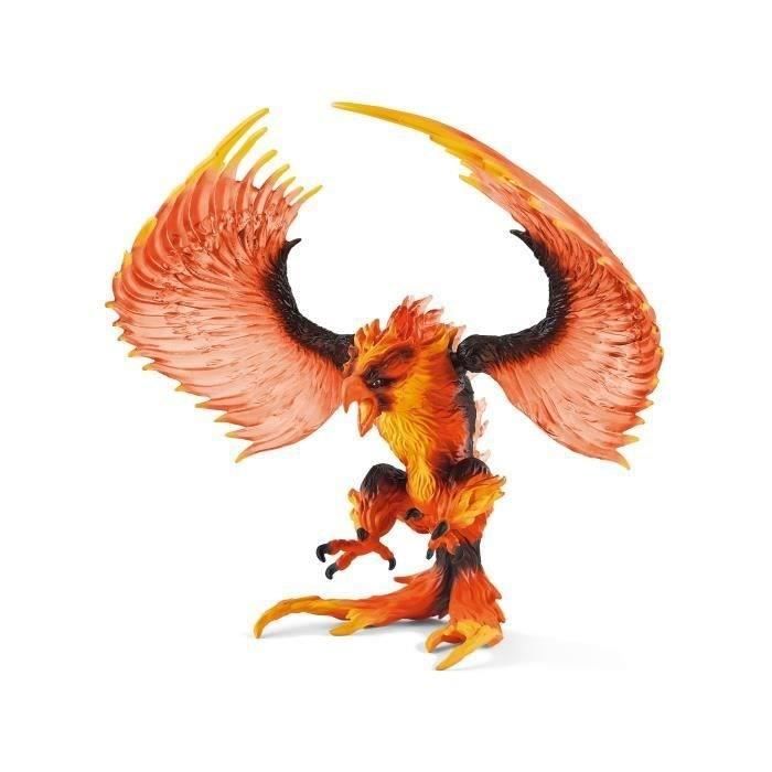 Figurine Aigle de Feu aux ailes mobiles et détails réalistes Cadeau pour enfants Des 4 ans Schleich 42511 ELDRADOR