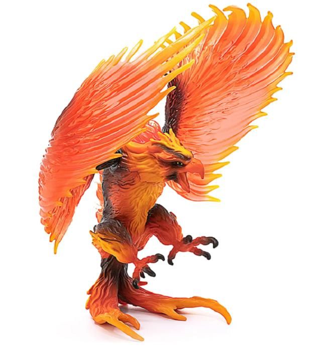 Figurine Aigle de Feu aux ailes mobiles et détails réalistes Cadeau pour enfants Des 4 ans Schleich 42511 ELDRADOR