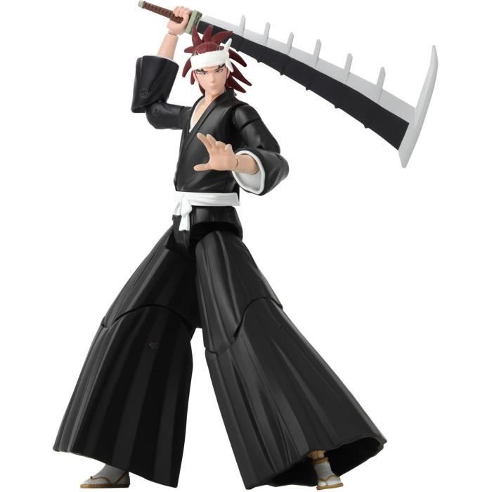 Figurine Anime Heroes 17 cm - Abarai Renji - Bleach - BANDAI