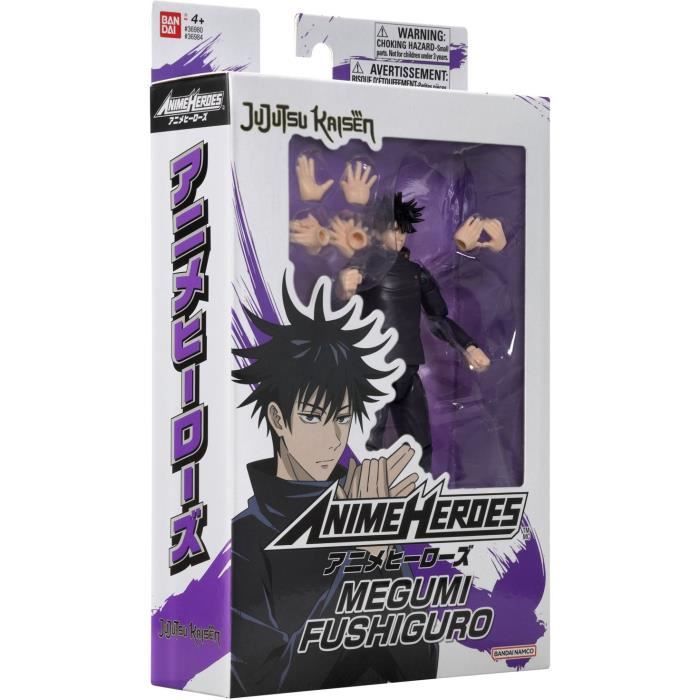 Figurine Anime Heroes 17 cm - Fushiguro Megumi - Jujutsu Kaisen - Bandai