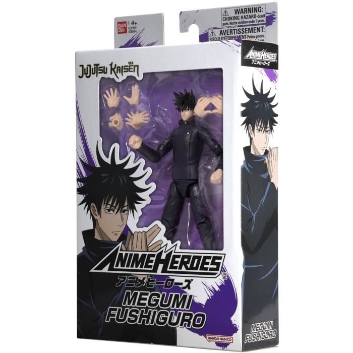 Figurine Anime Heroes 17 cm - Fushiguro Megumi - Jujutsu Kaisen - Bandai