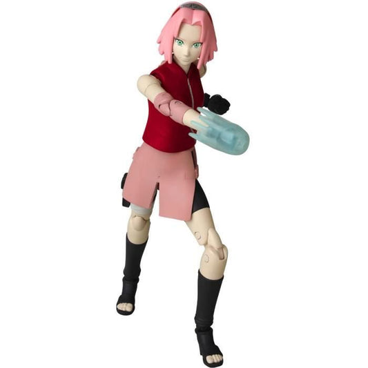 Figurine Anime Heroes - BANDAI - Naruto Shippuden - Haruno Sakura - 16 points d’articulation