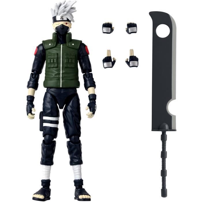 Figurine Anime Heroes - Bandai - Naruto Shippuden - Kakashi Hatake (Fourth Great Ninja War) - 17 cm