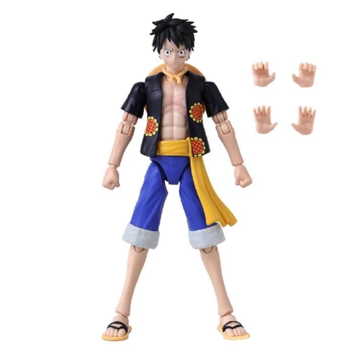 Figurine Anime Heroes - Bandai - One Piece - Luffy (Dressrosa) - 17 cm