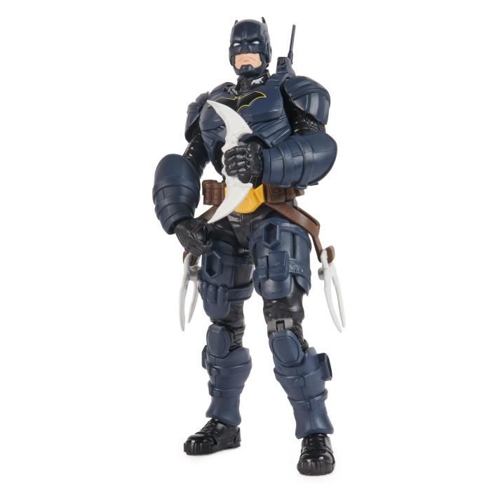 Figurine articulée Batman 30 cm en équipement tactique avec accessoires variés