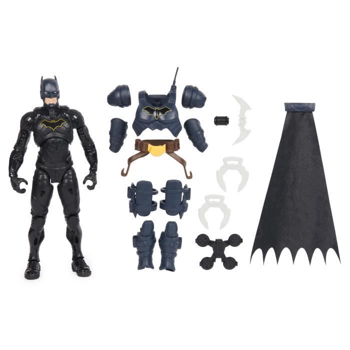 Figurine articulée Batman 30 cm avec accessoires, idéale pour les fans de Batman Adventures