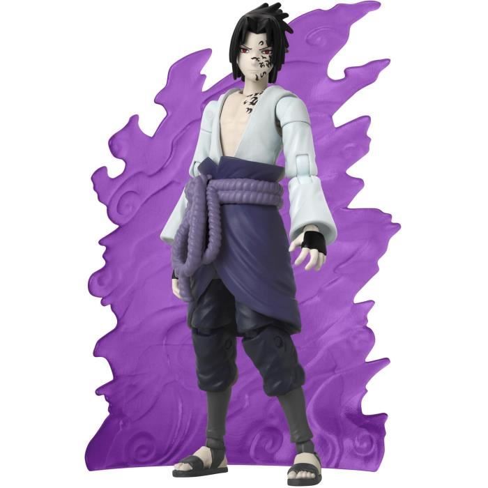 Figurine articulée Sasuke 17cm - Anime Heroes Beyond - Naruto Shippuden - BANDAI