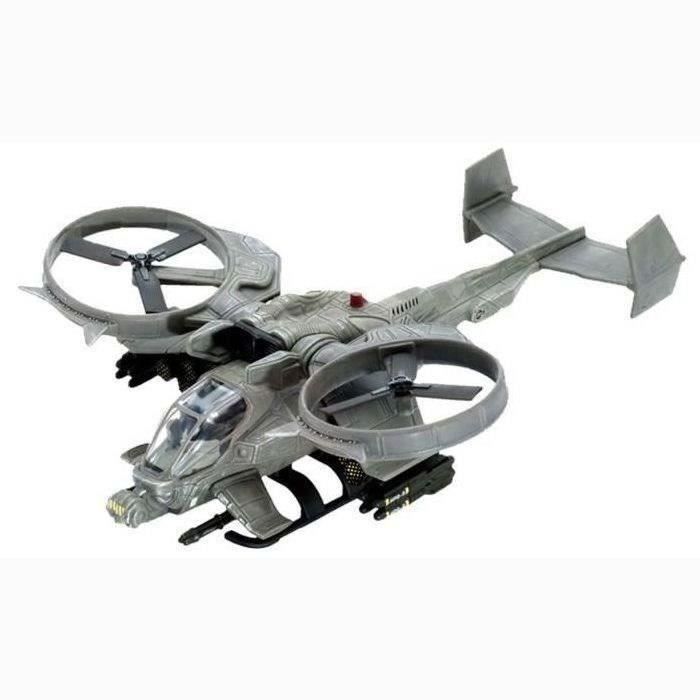 Figurine Avatar - Pilote & Hélicoptere AT-99 Scorpion Gunship - BANDAI