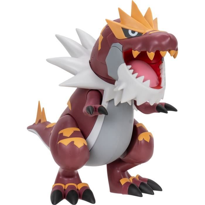 Figurine - BANDAI - Pokémon légendaires Rexilius - 30 cm articulée a l’échelle des dessins animés