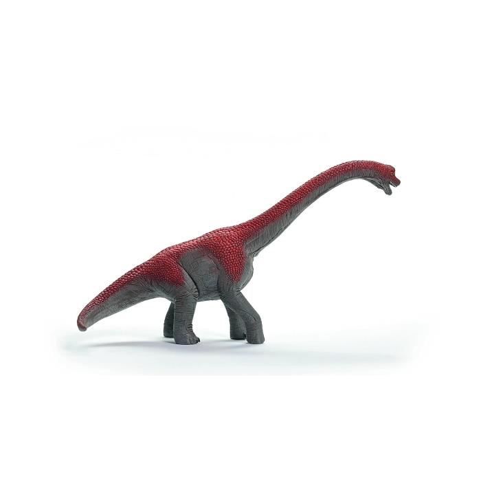 Figurine Brachiosaure rouge avec détails réalistes pour enfants des 4 ans SCHLEICH 15044 Dinosaurs