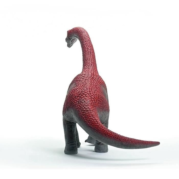 Figurine Brachiosaure rouge avec détails réalistes pour enfants des 4 ans SCHLEICH 15044 Dinosaurs