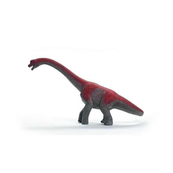 Figurine Brachiosaure rouge avec détails réalistes pour enfants des 4 ans SCHLEICH 15044 Dinosaurs