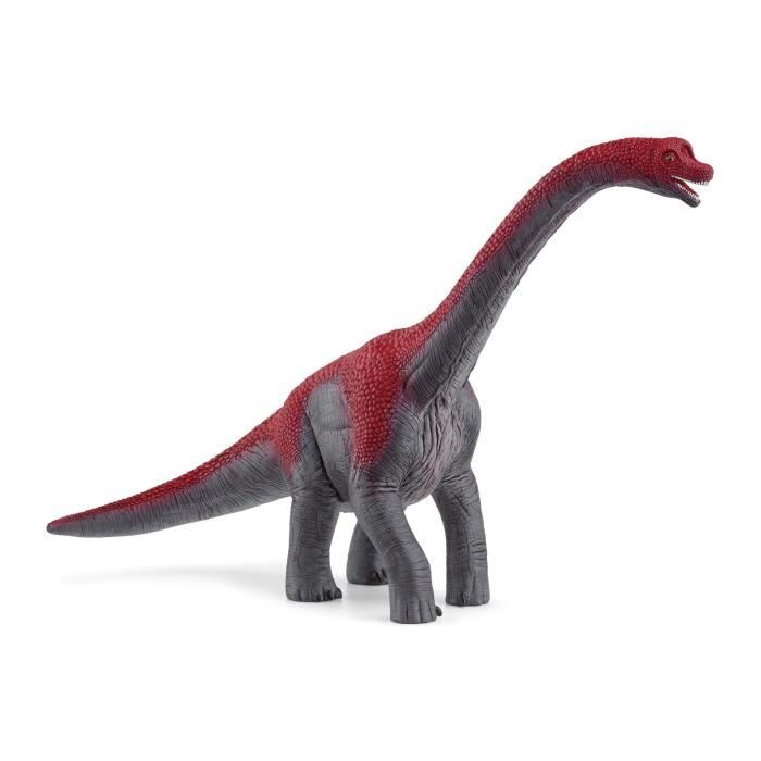 Figurine Brachiosaure rouge avec détails réalistes pour enfants des 4 ans SCHLEICH 15044 Dinosaurs