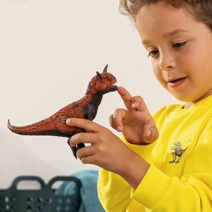 Figurine Carnotaure avec détails réalistes pour enfants des 4 ans SCHLEICH 14586 Dinosaurs