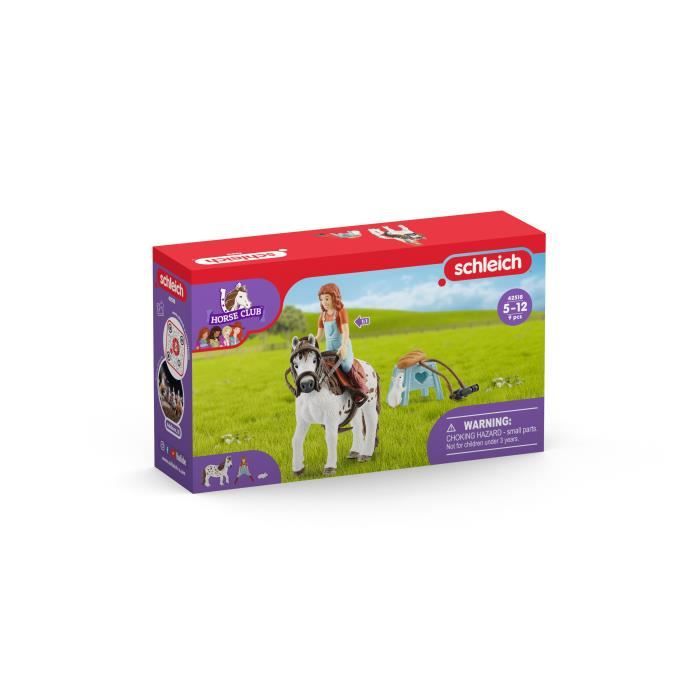 Figurine Cavaliere Mia et Spotty -Schleich Horse Club - schleich 42518 HORSE CLUB