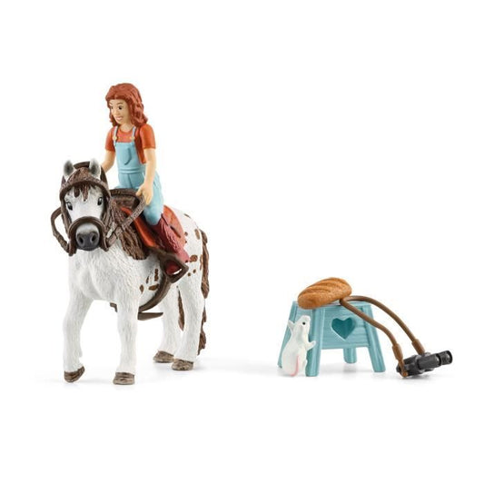 Figurine Cavaliere Mia et Spotty -Schleich Horse Club - schleich 42518 HORSE CLUB