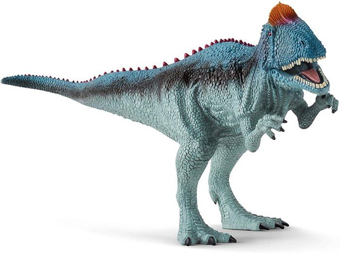 Figurine Cryolophosaure - SCHLEICH - Dinosaurs - Modele violet - Pour enfants de 3 ans