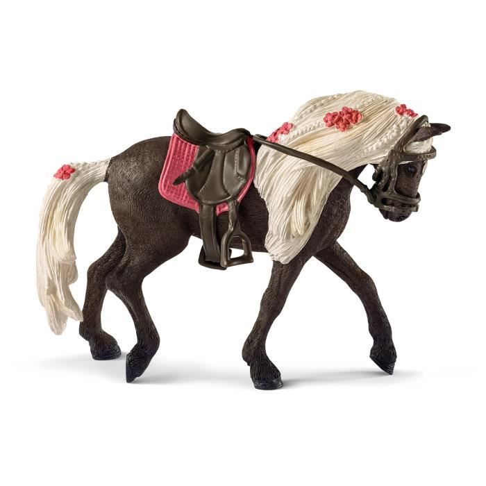 Figurine de Jument Rocky Mountain Horse Spectacle équestre - Jouet Cheval pour Garçons et Filles - Expérience de Vie