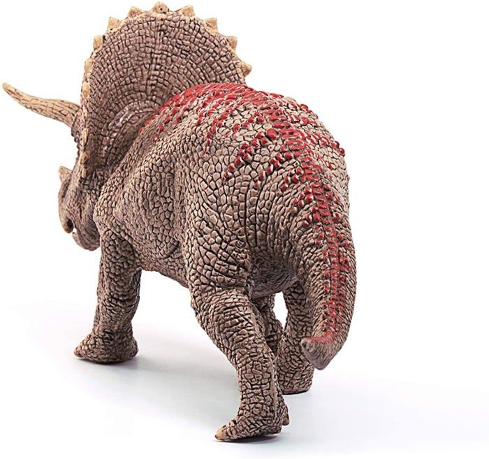 Figurine de Tricératops Réaliste - Figurine Dinosaure Authentique et Durable de l’ere Jurassique - Jouet Détaillé