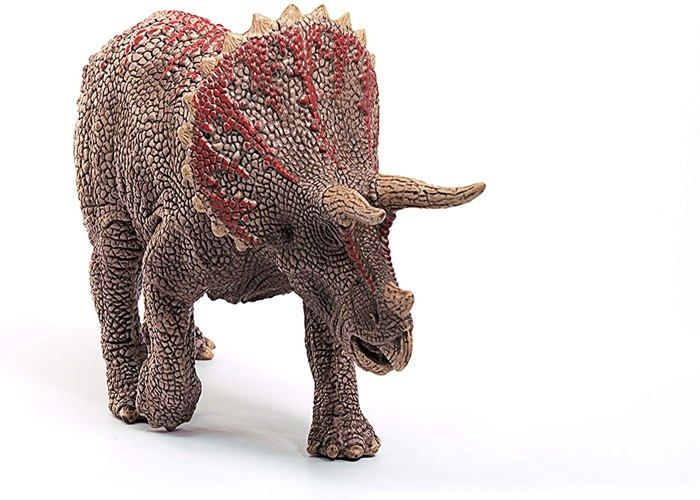 Figurine de Tricératops Réaliste - Figurine Dinosaure Authentique et Durable de l’ere Jurassique - Jouet Détaillé