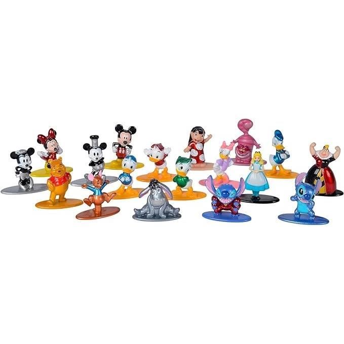 Figurine Disney - 18 pieces - Métal - 4cm