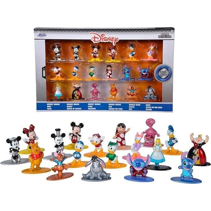 Figurine Disney - 18 pieces - Métal - 4cm