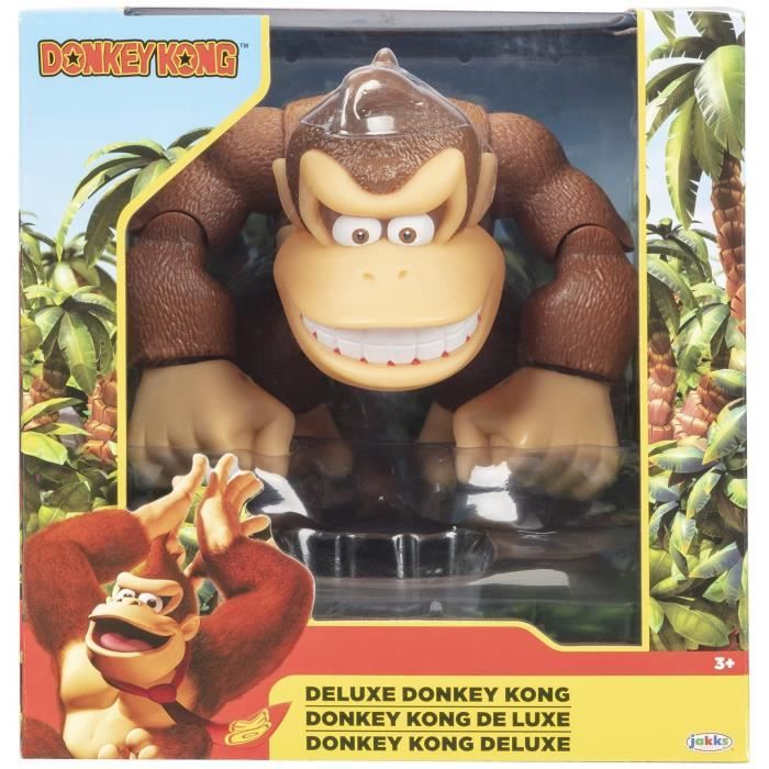 Figurine Donkey Kong - Super Mario - JAKKS - 15 cm - Articulée en 10 points