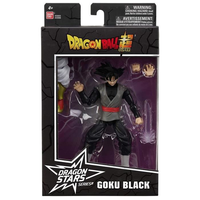 Figurine Dragon Ball 17cm - BANDAI - Goku Black + Broly Part. 6 - Collectionnez tous les héros de la série!