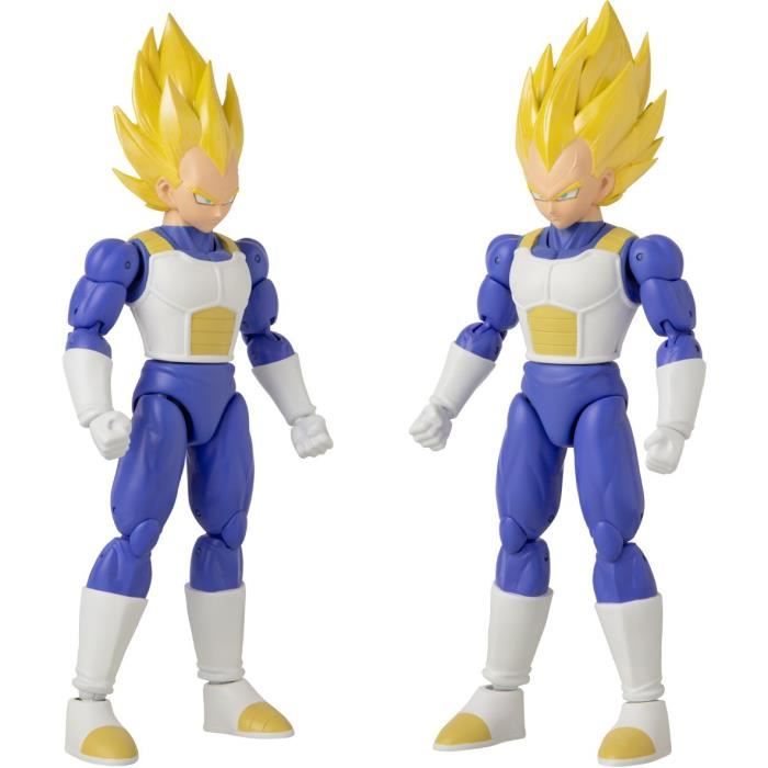 Figurine Dragon Ball Super - Super Saiyan Vegeta - 17 cm - 16 points d’articulation