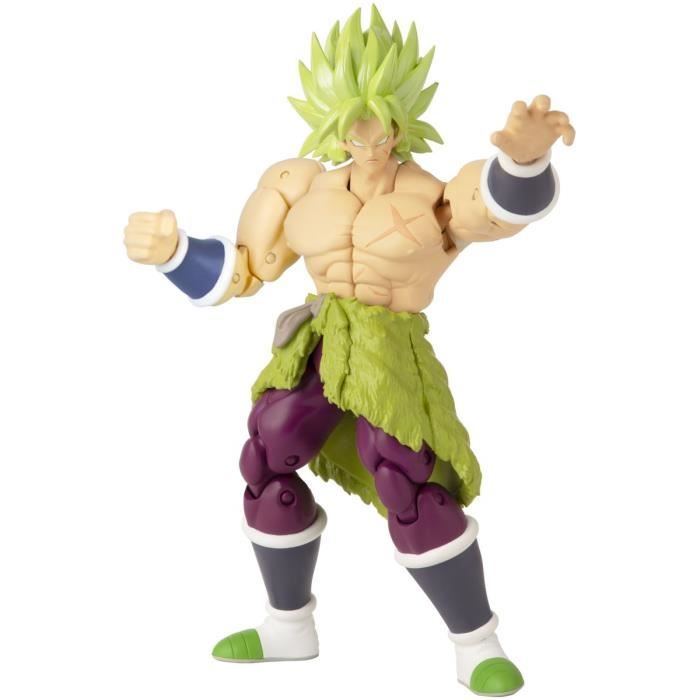 Figurine Dragon Stars - BANDAI - Broly Super Saiyan - 17cm - 16 points d’articulation