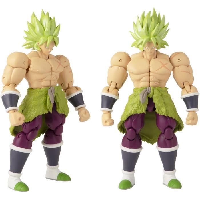 Figurine Dragon Stars - BANDAI - Broly Super Saiyan - 17cm - 16 points d’articulation