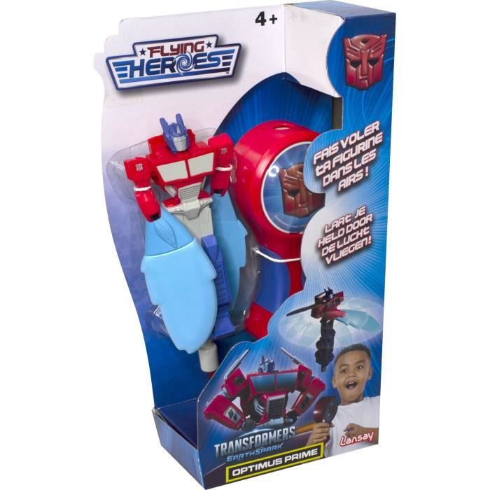 Figurine FLYING HERoeS Optimus Prime - Transformers pour enfant de 4 ans