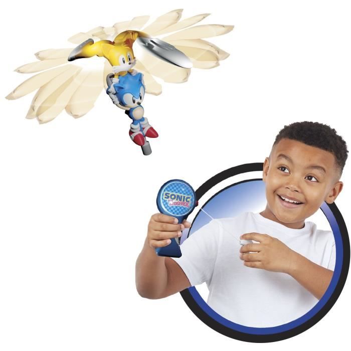 Figurine FLYING HERoeS Sonic - Jouet volant sans piles pour enfant de 4 ans