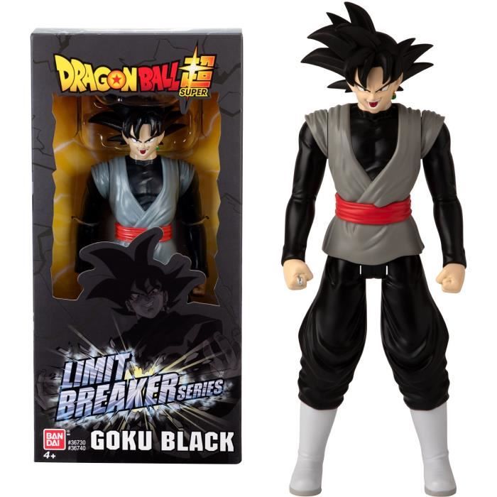 Figurine géante Goku Black Limit Breaker - BANDAI - Dragon Ball Super - Noir gris et blanc