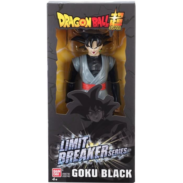 Figurine géante Goku Black Limit Breaker - BANDAI - Dragon Ball Super - Noir gris et blanc