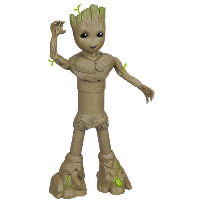 Figurine interactive Groot - HASBRO - I Am Groot Groove ’N Grow Groot - Grandit et danse - Multicolore