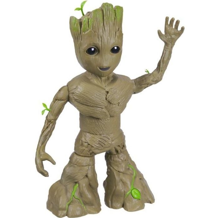 Figurine interactive Groot - HASBRO - I Am Groot Groove ’N Grow Groot - Grandit et danse - Multicolore