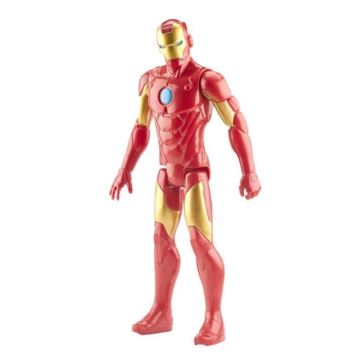 Figurine Iron Man 30 cm jouet Avengers Titan Hero Series pour enfants a partir de 4 ans Marvel