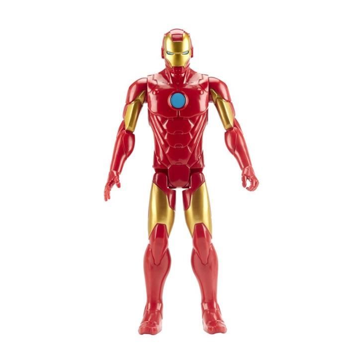 Figurine Iron Man 30 cm jouet Avengers Titan Hero Series pour enfants a partir de 4 ans Marvel