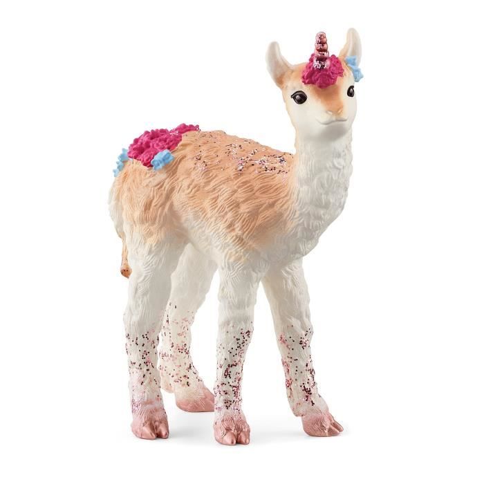 Figurine Licorne lama SCHLEICH - Modele 70743 - Pour enfants a partir de 5 ans - Multicolore