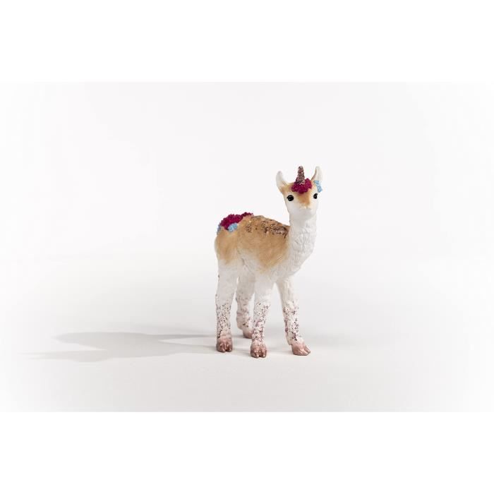 Figurine Licorne lama SCHLEICH - Modele 70743 - Pour enfants a partir de 5 ans - Multicolore