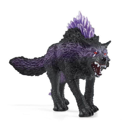 Figurine Loup des Ténebres SCHLEICH Eldrador 42554 - Violet - 14,5 x 5,5 x 9 cm